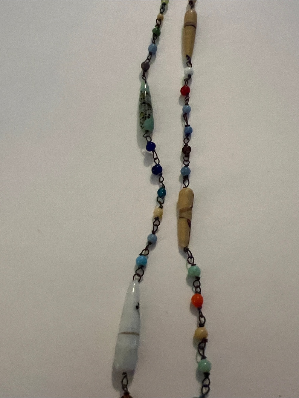 Bohemian Multicolor Beaded Long Necklace